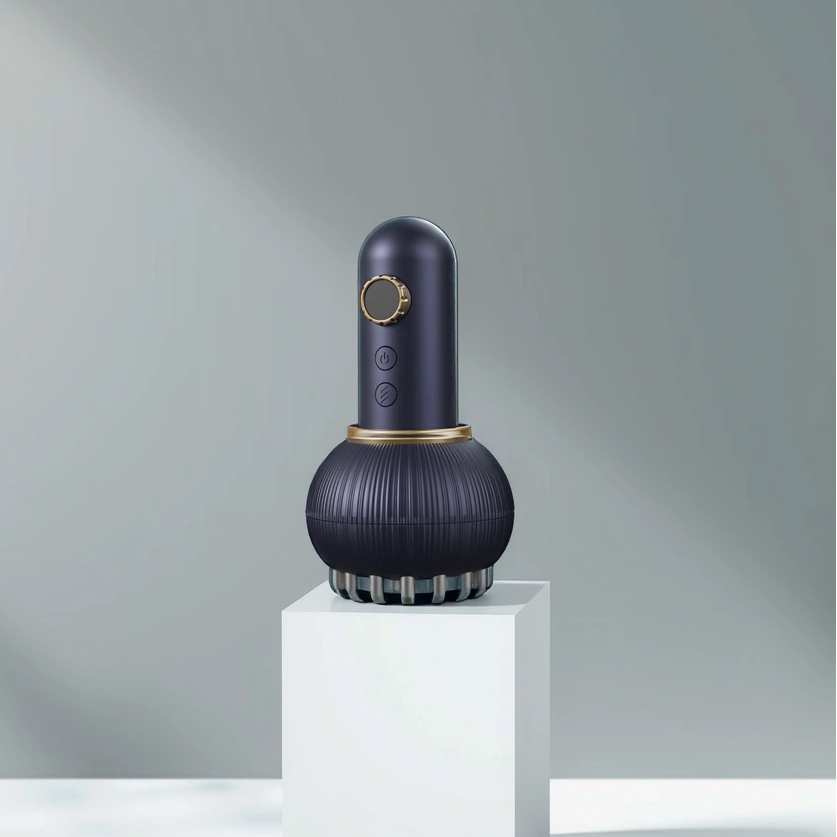 EXO LymphFlow Obsidian Blue | Professional Lymphatic Drainage Massager for Muscle Recovery & Circulation